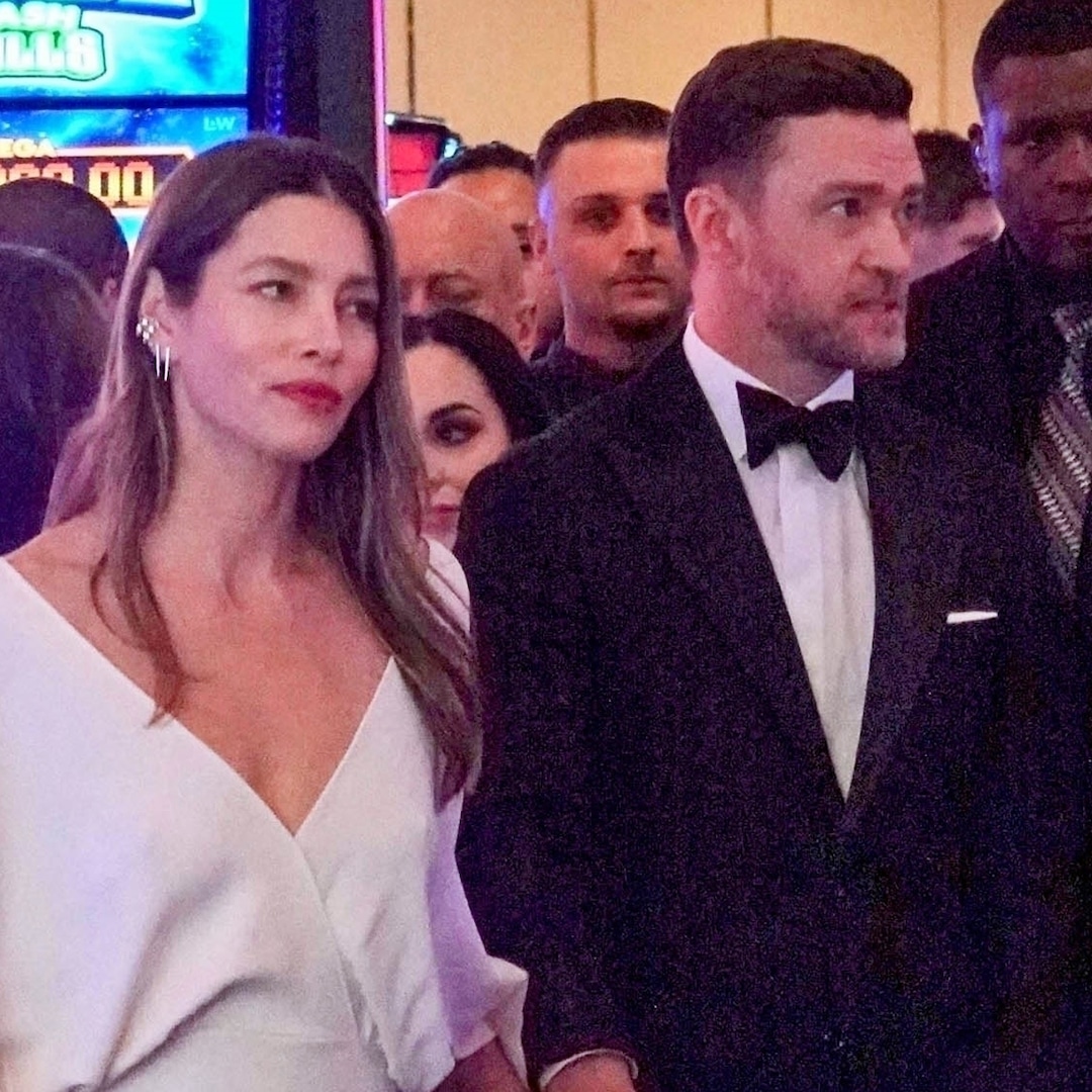 Justin Timberlake and Jessica Biel Have Star-Studded Vegas Date Night